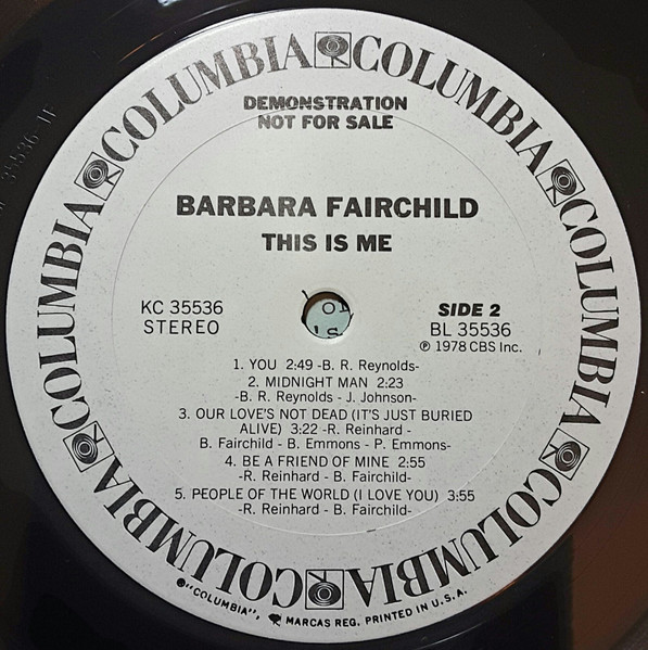 Barbara Fairchild - This Is Me | Columbia (KC 35536) - 4 Barbara Fairchild - This Is Me | Columbia (KC 35536) - 4