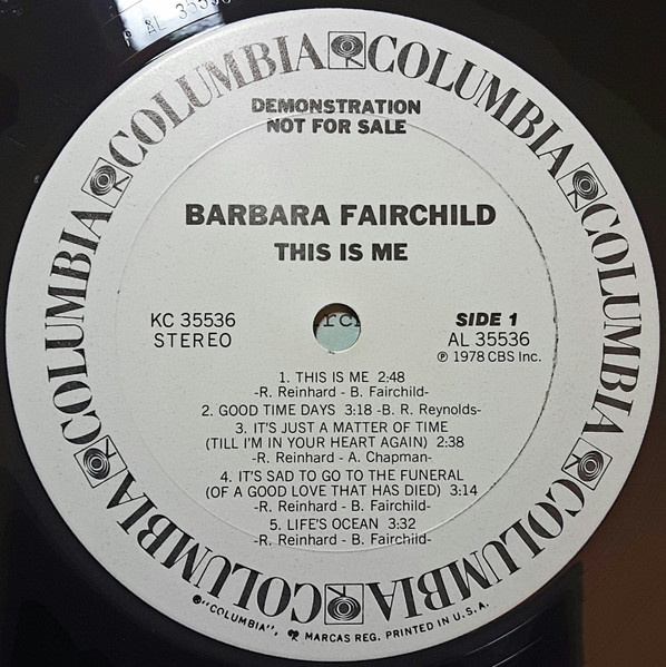 Barbara Fairchild - This Is Me | Columbia (KC 35536) - 3 Barbara Fairchild - This Is Me | Columbia (KC 35536) - 3