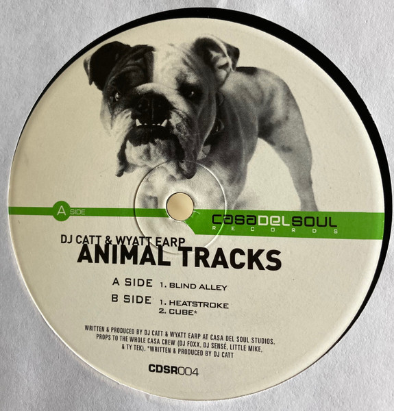 DJ Catt & Wyatt Earp - Animal Tracks | Casa Del Soul Records (CDSR004) - main
