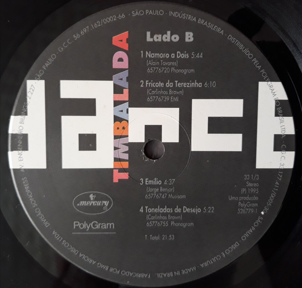 Timbalada - Dance | PolyGram (526 779-1) - 4