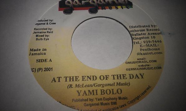 Yami Bolo - At The End Of The Day | Gargamel Music (none)