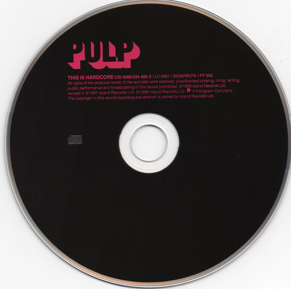 Pulp - This Is Hardcore | Island Records (CID 8066) - 3