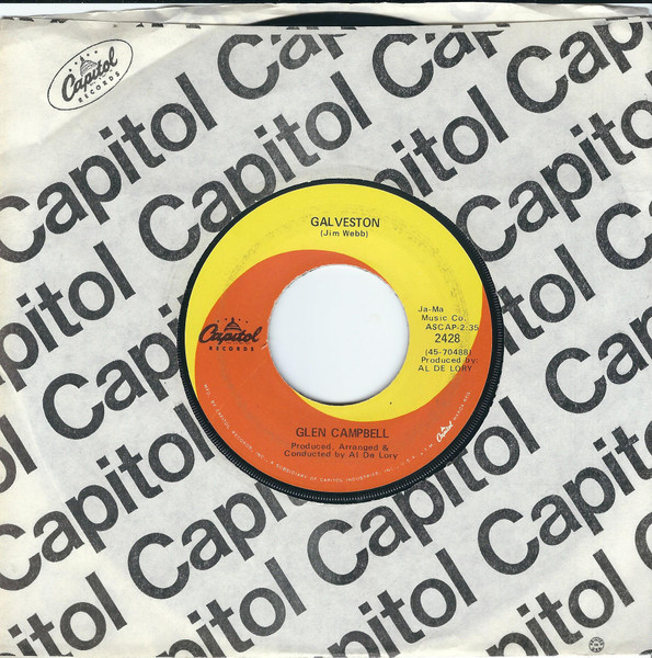 Glen Campbell - Galveston / How Come Every Time I Itch I Wind Up Scratchin' You | Capitol Records (2428) - 3