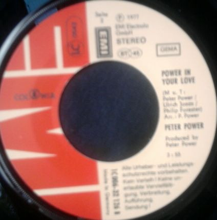 Peter Power - Sweet Marie | EMI (1C 006-32 126)