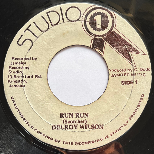 Delroy Wilson - Run Run | Studio One (none)