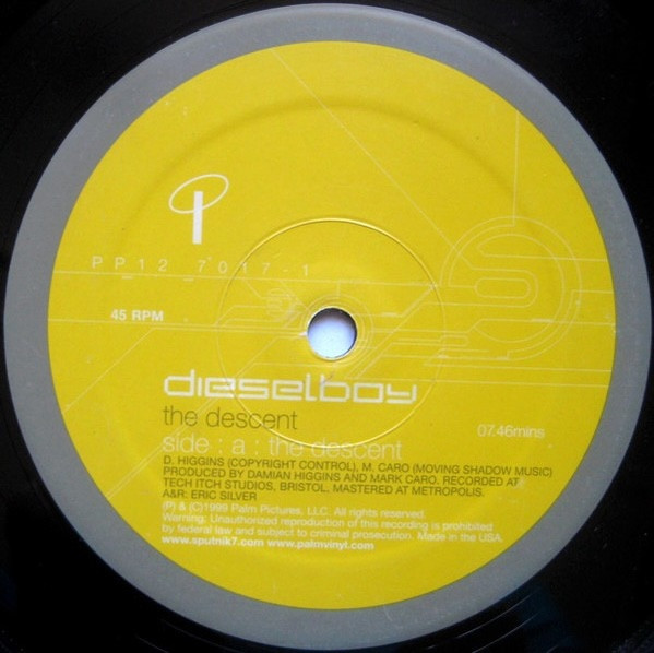 Dieselboy - The Descent | Palm Pictures (PP12 7017-1) - 2