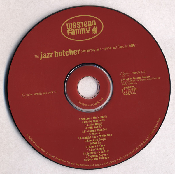 The Jazz Butcher - Western Family | Creation Records (CRECD 148) - 3 The Jazz Butcher - Western Family | Creation Records (CRECD 148) - 3