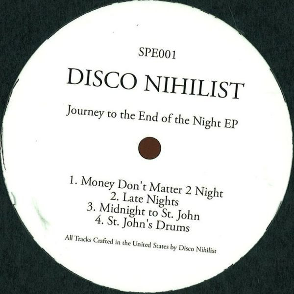 Disco Nihilist - Journey To The End Of The Night EP | DBA Special Editions (SPE001)