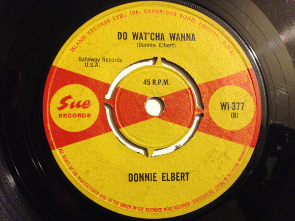Donnie Elbert - A Little Piece Of Leather | Sue Records (WI-377) - 2