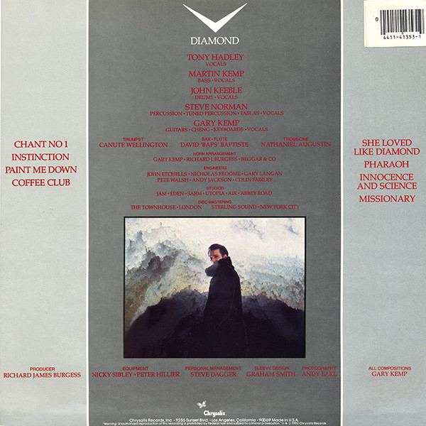 Spandau Ballet - Diamond | Chrysalis (FV 41353) - 2