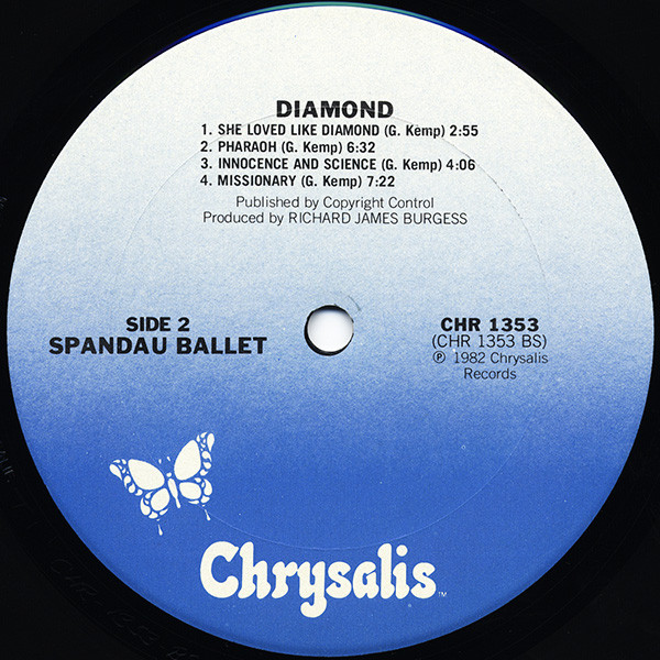 Spandau Ballet - Diamond | Chrysalis (FV 41353) - 4