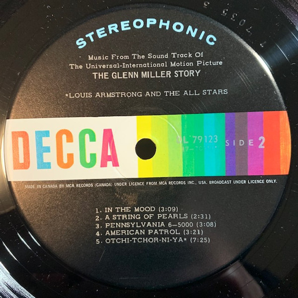 The Universal-International Orchestra - The Glenn Miller Story | Decca (DL 79123) - 4