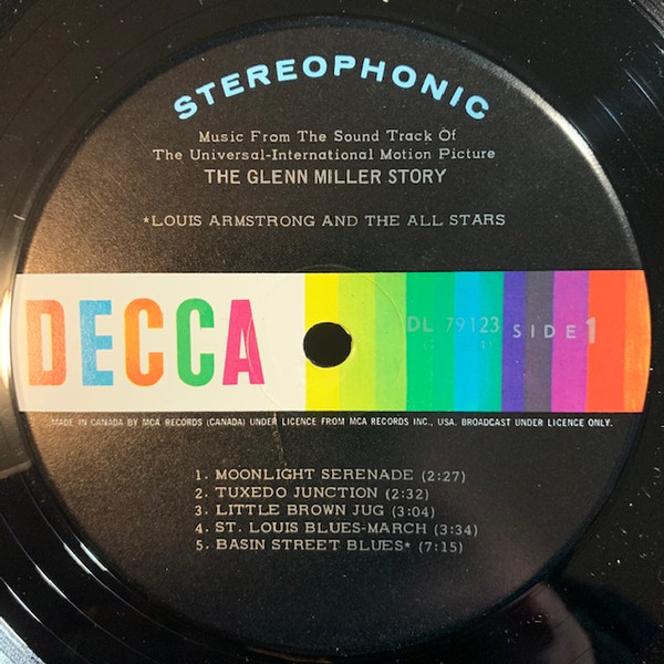 The Universal-International Orchestra - The Glenn Miller Story | Decca (DL 79123) - 3