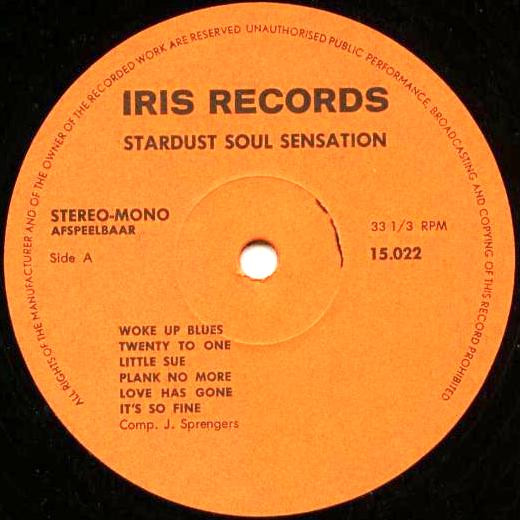Stardust Soul Sensation - Stardust Soul Sensation | Iris Records (15.022) - 3