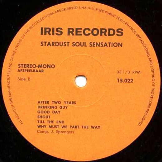 Stardust Soul Sensation - Stardust Soul Sensation | Iris Records (15.022) - 4