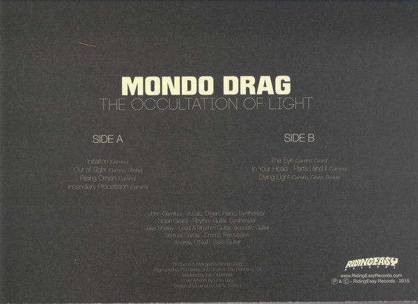 Mondo Drag - The Occultation Of Light | RidingEasy Records (EZRDR - 061) - 2