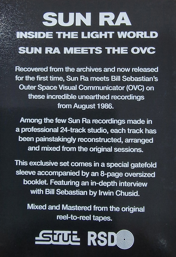Sun Ra - Inside The Light World (Sun Ra Meets The OVC) | Strut (STRUT288LP) - 2 Sun Ra - Inside The Light World (Sun Ra Meets The OVC) | Strut (STRUT288LP) - 2