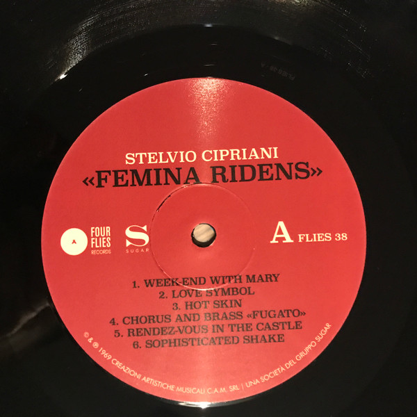 Stelvio Cipriani - Femina Ridens (Colonna Sonora Originale) | Four Flies Records (FLIES 38) - 3