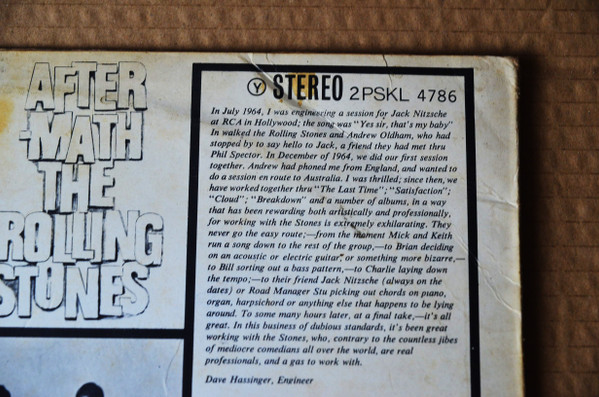The Rolling Stones - Aftermath | Decca (2PSKL 4786) - 4