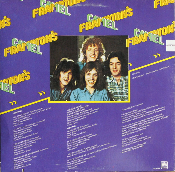 Frampton's Camel - Frampton's Camel | A&M Records (SP 4389) - 2 Frampton's Camel - Frampton's Camel | A&M Records (SP 4389) - 2