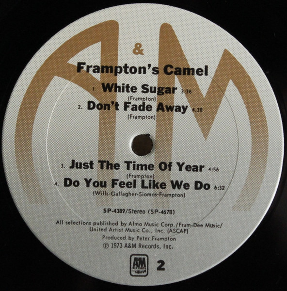 Frampton's Camel - Frampton's Camel | A&M Records (SP 4389) - 4 Frampton's Camel - Frampton's Camel | A&M Records (SP 4389) - 4