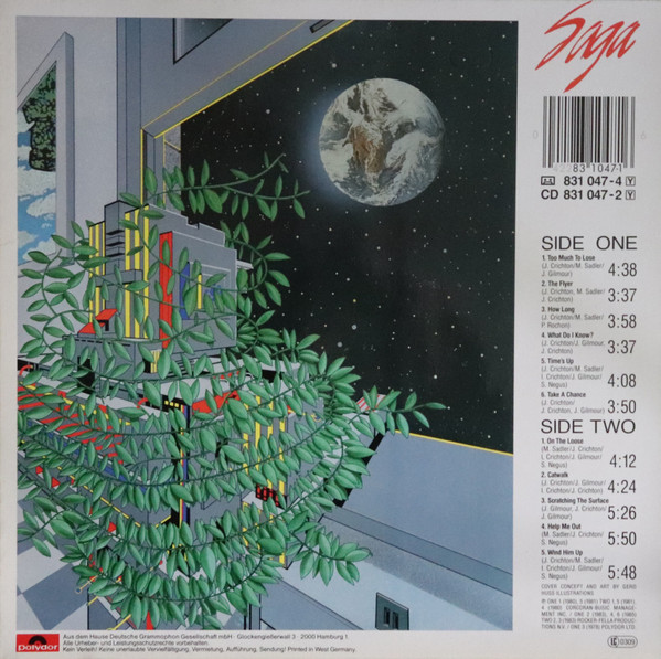 Saga - Time's Up | Polydor (831 047-1) - 2