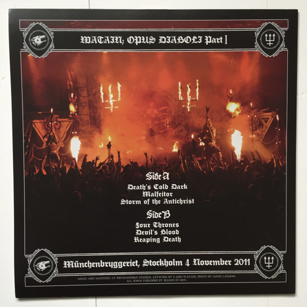 Watain - Opus Diaboli | His Master's Noise (FTW001LTD) - 3 Watain - Opus Diaboli | His Master's Noise (FTW001LTD) - 3