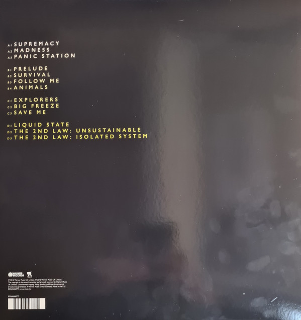 Muse - The 2nd Law | Warner Records (825646568772) - main Muse - The 2nd Law | Warner Records (825646568772) - main