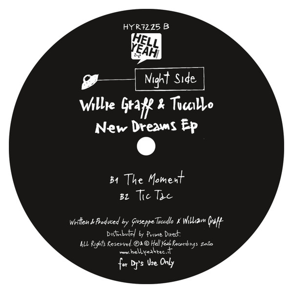 Willie Graff & Tuccillo - New Dreams EP | Hell Yeah Recordings (HYR7225) - 2