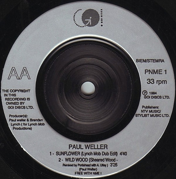 Paul Weller - Shadow Of The Sun (Live At Wolverhampton) | Go! Discs (PNME 1) - 2 Paul Weller - Shadow Of The Sun (Live At Wolverhampton) | Go! Discs (PNME 1) - 2
