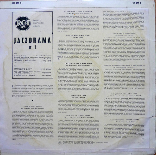 Various - Jazzorama N°1 | RCA (430 277 S) - 2 Various - Jazzorama N°1 | RCA (430 277 S) - 2