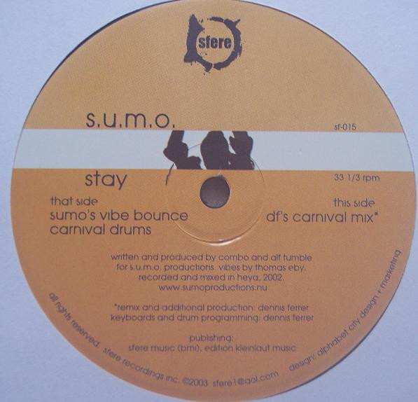 S.U.M.O. - Stay | Sfere (sf-015) - main