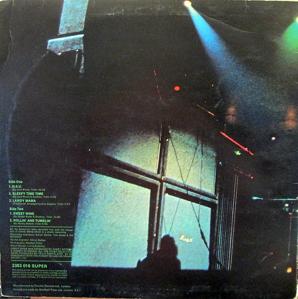 Cream - Live Cream | Polydor (2383 016) - 2