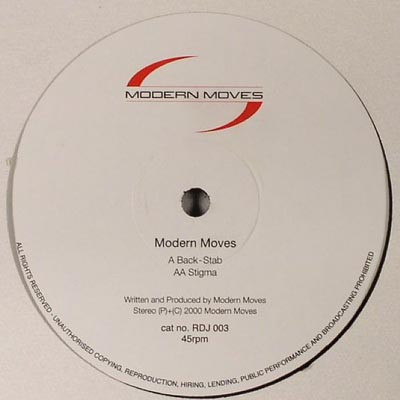 Modern Moves - Back-Stab / Stigma | Modern Moves (RDJ 003) - main