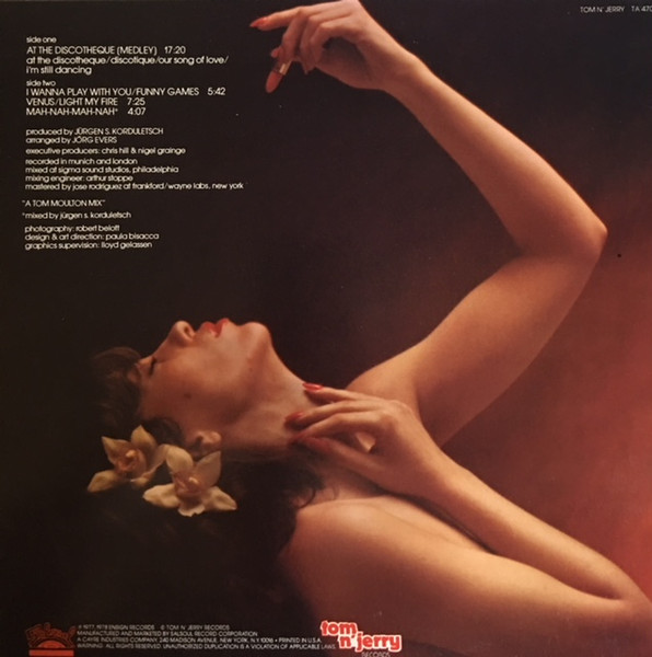 Lipstique - At The Discotheque | Tom N' Jerry Records (TA 4701) - 3 Lipstique - At The Discotheque | Tom N' Jerry Records (TA 4701) - 3