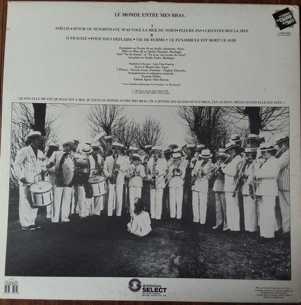 Romain Didier - Le Monde Entre Mes Bras | Les Éditions Du Champ De Mars (CDM 8001) - 2 Romain Didier - Le Monde Entre Mes Bras | Les Éditions Du Champ De Mars (CDM 8001) - 2