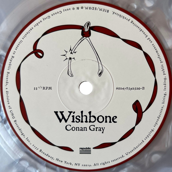 Conan Gray - Wishbone | Republic Records (602478392320) - 4