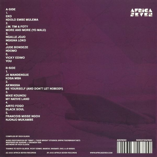 Various - Africa Airways Six (Mile High African Funk 1974-1981) | Africa Seven (ASVN060) - 2