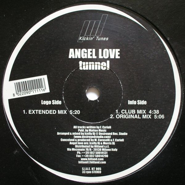Angel Love - Tunnel | Kickin' Tunes (KT 005)