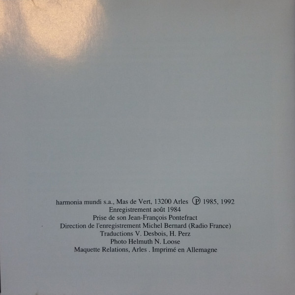 François Couperin - Robert Claire , Davitt Moroney , Jaap Ter Linden , Janet See - Concerts Royaux | Harmonia Mundi France (901151) - 3