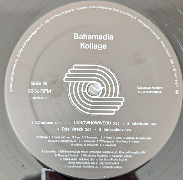Bahamadia - Kollage | Be With Records (BEWITH166LP) - 4 Bahamadia - Kollage | Be With Records (BEWITH166LP) - 4