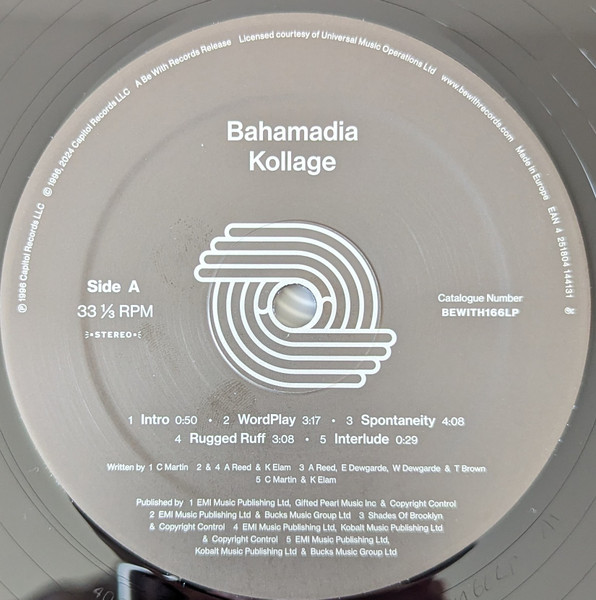 Bahamadia - Kollage | Be With Records (BEWITH166LP) - 3 Bahamadia - Kollage | Be With Records (BEWITH166LP) - 3