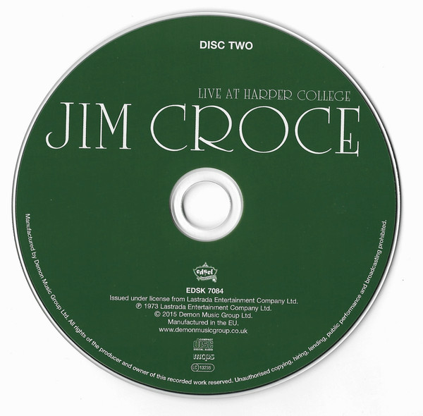 Jim Croce - Life And Times | Edsel Records (EDSK 7084) - 4 Jim Croce - Life And Times | Edsel Records (EDSK 7084) - 4