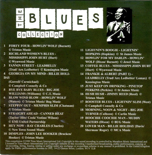 Various - The Blues Collection | Time Music International Limited (TMI715) - 2 Various - The Blues Collection | Time Music International Limited (TMI715) - 2
