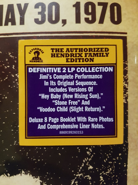 The Jimi Hendrix Experience - Live At Berkeley | Experience Hendrix (88691992601) - 3 The Jimi Hendrix Experience - Live At Berkeley | Experience Hendrix (88691992601) - 3