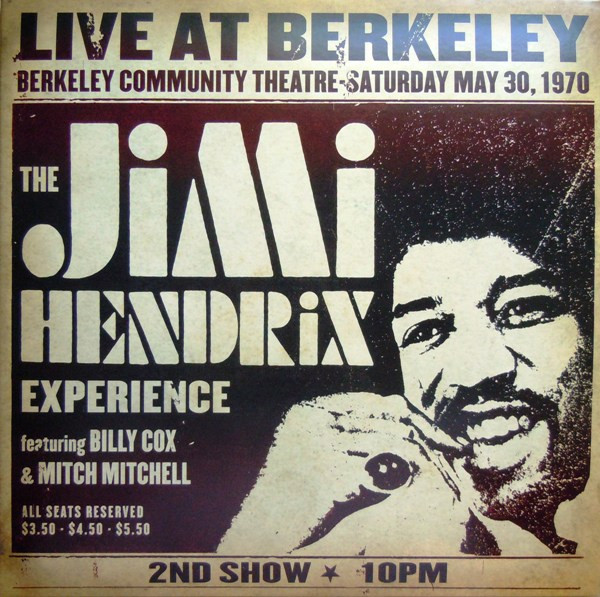 The Jimi Hendrix Experience - Live At Berkeley | Experience Hendrix (88691992601) - main The Jimi Hendrix Experience - Live At Berkeley | Experience Hendrix (88691992601) - main