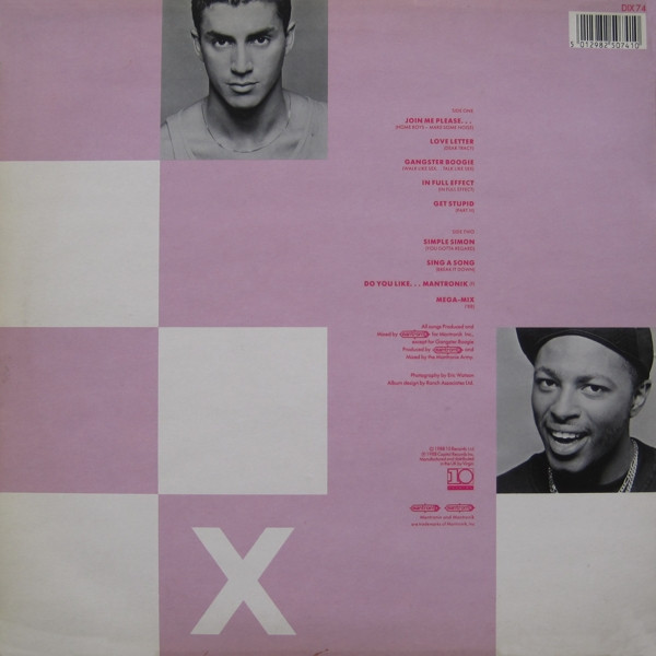 Mantronix - In Full Effect | 10 Records (DIX 74) - 2 Mantronix - In Full Effect | 10 Records (DIX 74) - 2