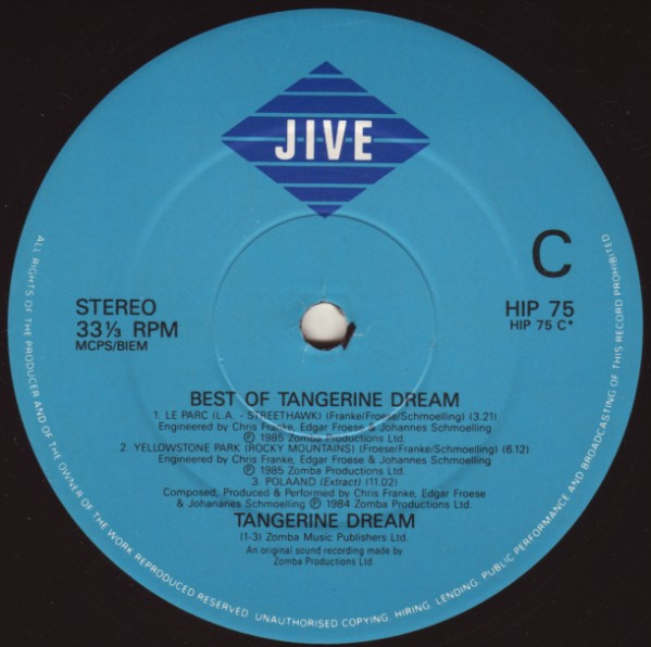The Best Of Tangerine Dream