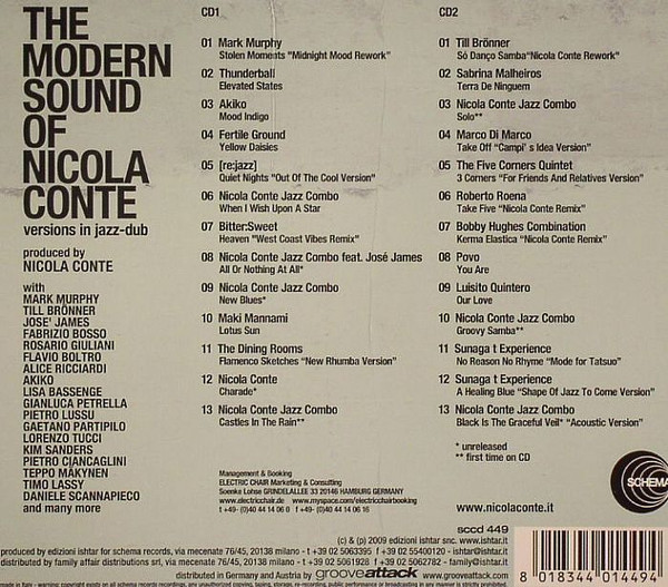 Nicola Conte - The Modern Sound Of Nicola Conte: Versions In Jazz-Dub | Schema (SCCD 449) - 2