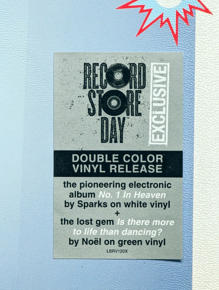 Sparks / Noel - No. 1 In Heaven / Is There More To Life Than Dancing? (2 x Album - RSD2024 - Limited Edition - White Vinyl + Green Vinyl) [Vinyl] | Lil' Beethoven Records (LBRV120X) - 4